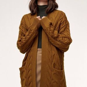 Aritzia “Charlisa” Chunky Cardigan Wilfred Free M